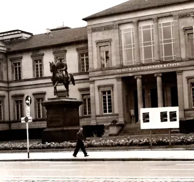 1950s BW Photo Kaiser Wilhelm Emperor Statue Museum Der Bildenden Kunste German • $9.77