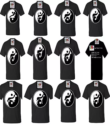£11.99 • Buy Dog T Shirt YIN YANG BEAGLE BASSET HOUND BOXER COLLIE BULLDOG BULL TERRIER