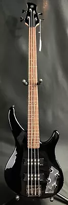 Yamaha TRBX304BL 4-String Electric Bass Guitar Gloss Black Finish • $329.95