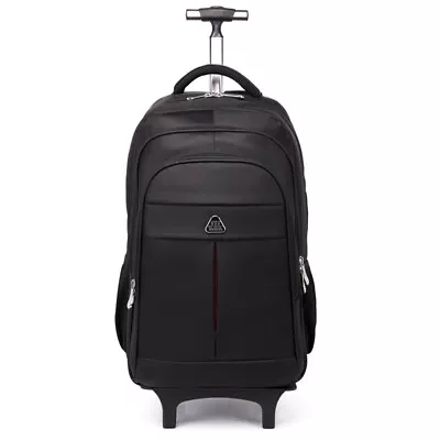 Large Wheeled Rolling Backpack For Men And Women Business Laptop Travel Bag • $86.59