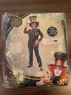 Disney Alice Through The Looking Glass Mad Hatter Child’s Costume Mad Hatter • $20.20