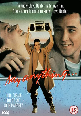 Say Anything... (DVD) Lili Taylor Amy Brooks John Mahoney Ione Skye Eric Stoltz • $24.11