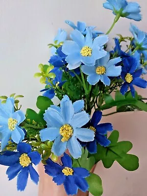 28 Heads Silk Artificial Fake Flowers  Daisy Bunch Bouquet Home Wedding Decor • £2.24