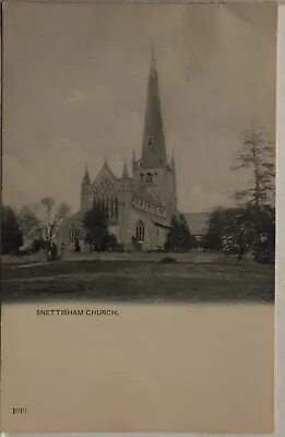 £12 • Buy Old Postcard Snettisham Church