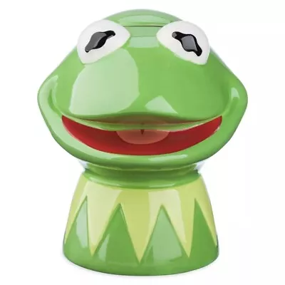 Disneys.The Muppets Kermit The Frog Cookie Jar Brand New In Box • $39.99