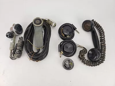 Lot Of Vintage WWII Microphones Handset Elements Western Electric USN AS IS • $44.95