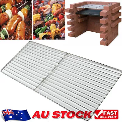 BBQ Stainless Steel Grill Grate Grid Wire Mesh Rack Cook Replacement Net • $16.99