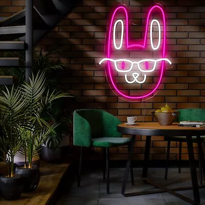 Bad Bunny Led Neon Sign Led Neon Wall Decor Led Neon Gift • $295.99