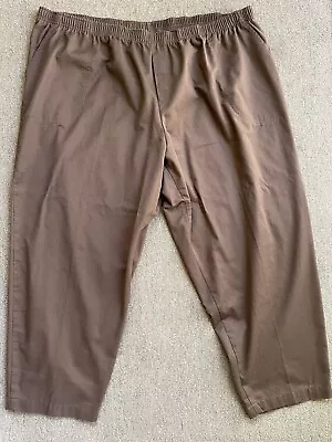 Cabin Creek Womens Plus Pants Brown Size 34 Cotton Blend • $7.50