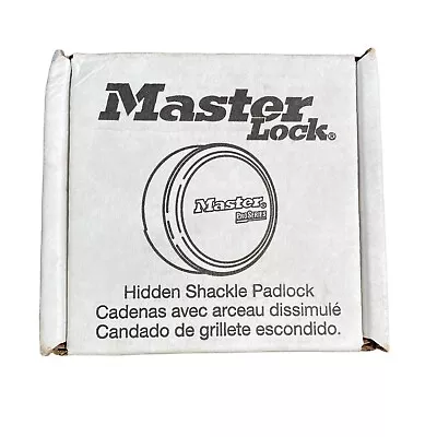 Master Lock Pro Series Hidden Shackle Padlock • $19.99