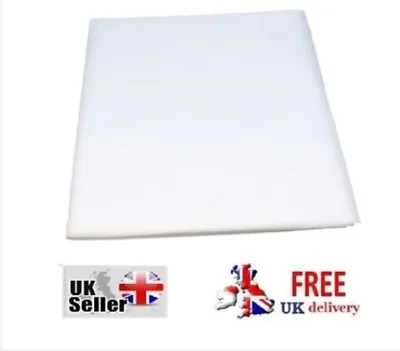 All Purpose Decorating Dust Sheet Floor Furniture Paint Reusable Decorator Cover • £3.35