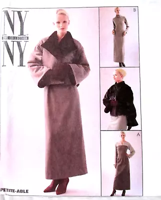 McCalls Misses Sewing Pattern NY Collection Size 12 14 16 Lined Jacket & Dress • $14