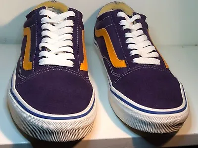 Vans Old Skool Low Top Skateboard Suede Canvas Purple Womens Size 8 • $24.99