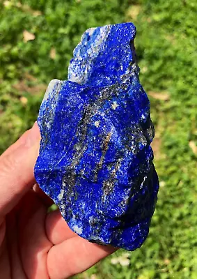 Lapis Lazuli Crystal Natural Stone Polished Healing Mineral Afghanistan Rough • $18.99