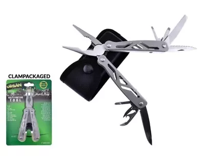 Stainless Steel Multi-Tool 4” Long Enclosed Heavy Duty Molded Nylon Pouch. • $27.75