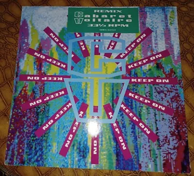 CABARET VOLTAIRE Keep On Remix 12  Vinyl UK Import Sweet Exorcist  TECHNO • $19.99