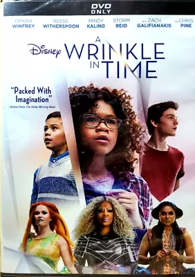 A Wrinkle In Time (DVD 2018) BRAND NEW / FACTORY SEALED / NEVER OPENED FREE SHIP • $7.99