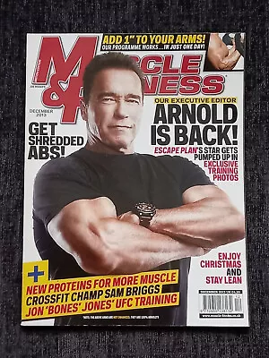 Rare Muscle And Fitness Magazine - Arnold Schwarzenegger - December 2013 Cover • $12.33