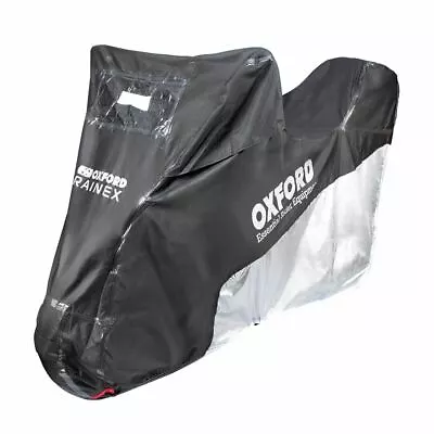 Oxford Rainex Topbox Deluxe Rain Dust Motorcycle Cover Fits YAMAHA YBR125 • £61.95