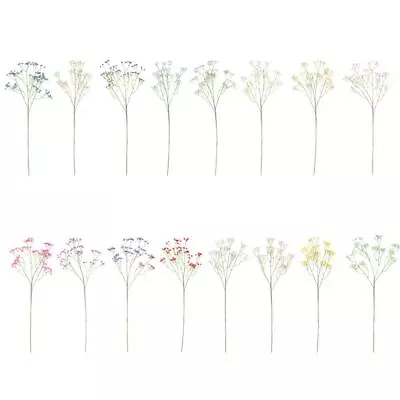 Plants Floral Arrangement Lifelike Baby Breath 108Heads Artificial Gypsophila • $19.76