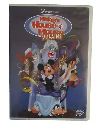 Mickeys House Of Villains (DVD 2002) Very Good Condition • $21.24