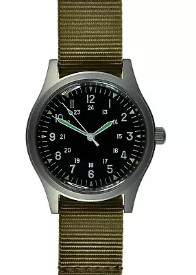 MWC GG-W-113 Automatic U.S Pattern Vietnam War Military Watch - REDUCED TO CLEAR • $195