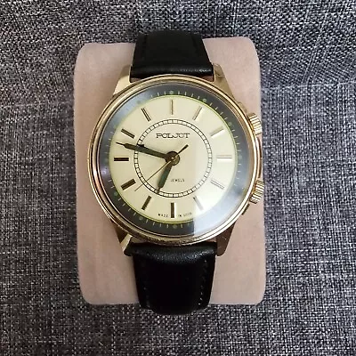 RODINA РОДИНА Poljot Authentic USSR Manual Windup Watch Automatic Alarm Works • $249