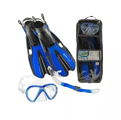 Mares Volo One Fin Mask Snorkel Set With Shoulder Carry Bag • $22.99