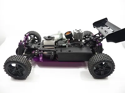Redcat Racing Shockwave 1/10 Scale Nitro Fuel Rc Buggy Vx 16 Engine 4wd 2.67 Cc • $197.77