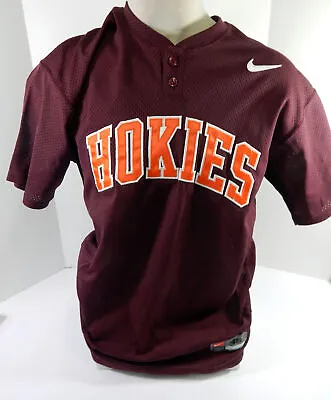 Virginia Tech Hokies Game Issued Maroon Jersey 46 DP64585 • $99.99