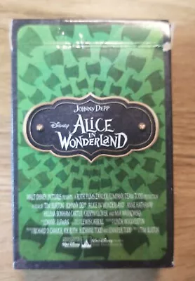 £15 • Buy Alice In Wonderland 2010 Playing Cards ~ Tim Burton Film Starring Johnny Depp