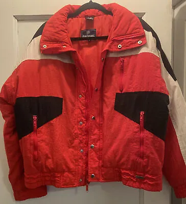 Vintage Edelweiss Mens Vintage Ski Jacket Down Filled Medium VGC • $28