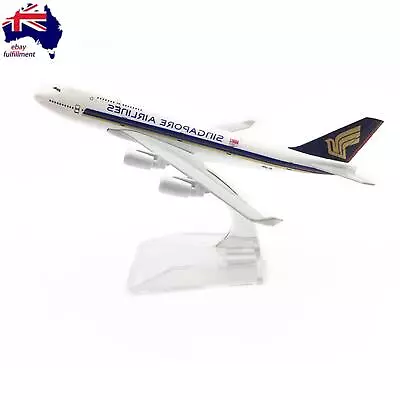 $13.95 • Buy 1:400 Singapore Airlines Civil Aircraft Model Aviation Plane Collection Display