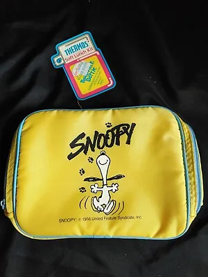 Vintage 1988 Snoopy Thermos Lunch Kit (Lunch Box Only) • $24