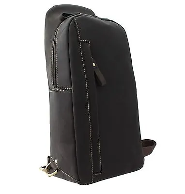 £99.99 • Buy Visconti SHARK Single Strap Oiled Leather Backpack 16132