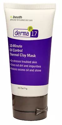 C.Booth Derma 17 10-Minute Clay Mask For Oil Control 2.5 Ounce Size • $18.99