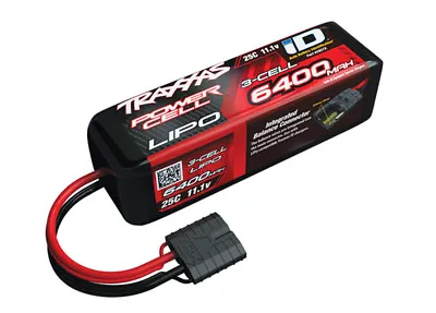 Traxxas 1/10 Slash 4x4 Ultimate POWER CELL LIPO BATTERY 6400MAH 11.1V 25C 3S ID • $99.95