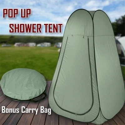 $28.99 • Buy Pop Up Camping Shower Toilet Tent Outdoor Privacy Portable Change Room Shelter G