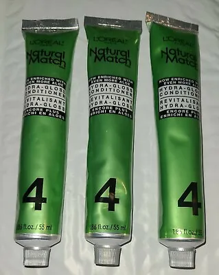 3 X Loreal Hydra-gloss Conditioner. Natural Match. Full Size • $14.99