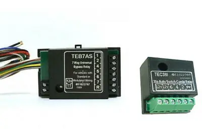 TEB7AS 7 Way Bypass Relay & TEC3M Charging Relay Package • £29.99