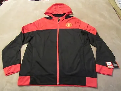 Manchester United Football Soccer Full Zip Hoodie Adult Large New With Tags • $29.99