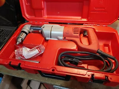 MILWAUKEE 3107-6 7 Amp 1/2  Corded Heavy Right-Angle Drill Kit • $155