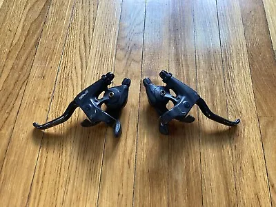 Shimano Deore XT Shifter And Brake Levers 3 X 7 Speed ST-M095 Vintage Rare • $85
