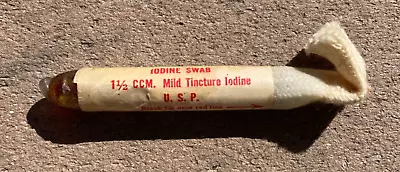 WW2 US Army Military Medic Medical Iodine Swab Field Gear Equipment • $24.99