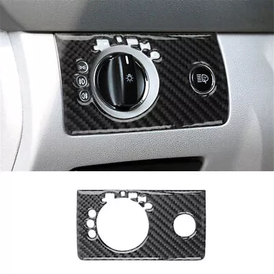 Carbon Fiber Dim Light Control Cover Trim For Mercedes M-Class W164 Type A • $9.96