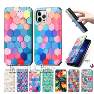 $11.99 • Buy For IPhone 14 13 12 11 Pro Max Mini XR X XS 6 7 8 Plus SE Wallet Flip Case Cover