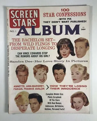 Screen Stars Album Magazine #1 Natalie Woods Elvis Lots Of Photos! 1963 • $18.36