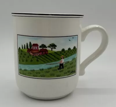 Villeroy & Boch Design Naif Mug - Fisherman Design VGC • $12.95