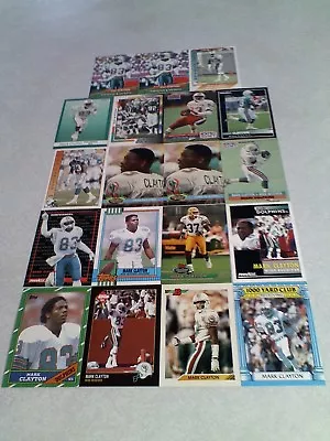 Mark Clayton:  Lot Of 85+ Cards.....40 DIFFERENT / 4-8-61 / Louisville      • $23.74