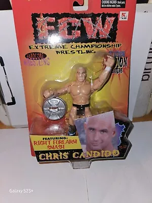 Chris Candido Right Forearm Smash ECW Extreme Champion Wrestling FIGURE NEW Toy • $69.99